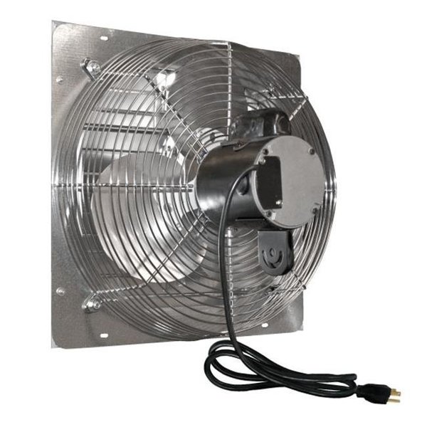 J & D Manufacturing J and D VES201C 20 In. Shutter Exhaust Fan With Cord 1-10 Hp VES201C